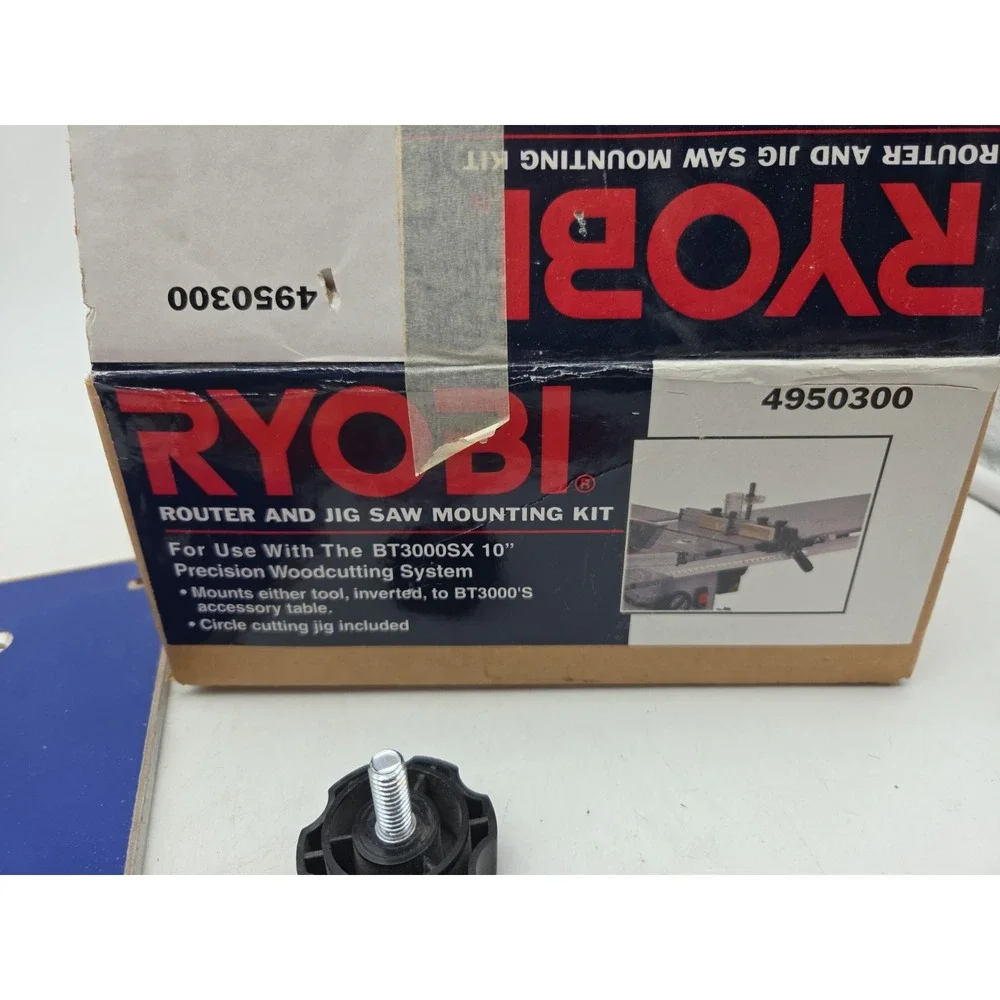 RYOBI 4950300 ROUTER JIG SAW MOUNT KIT BT3000 SAW - ASSORTED PARTS SEE NOTES
